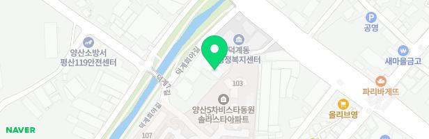 시립이팝어린이집(웅상종합사회복지관) 지도 이미지
