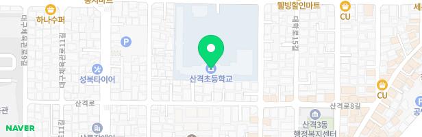 대구산격초등학교병설유치원 어린이 놀이시설 지도 이미지