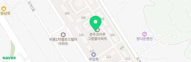 코아루그랑블 어린이놀이터1 지도 이미지