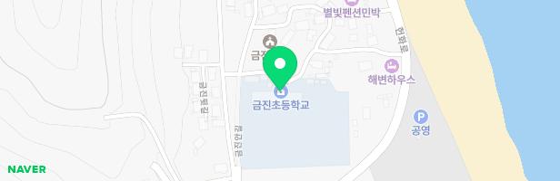옥계초등학교금진분교 병설유치원 놀이시설 지도 이미지