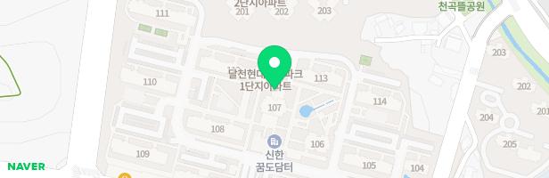 달천아이파크1차아파트 놀이터4 (108동) 지도 이미지