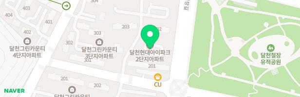 달천아이파크2차아파트 놀이터 2 지도 이미지