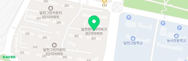 달천아이파크2차아파크 놀이터3 지도 이미지