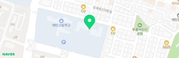 효동초병설유치원 놀이터 지도 이미지