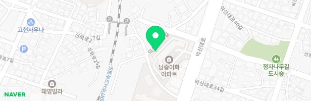 남중이화아파트 놀이터 지도 이미지