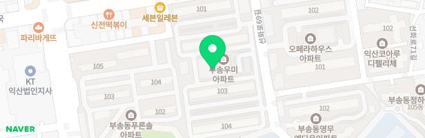 부송 우미아파트 지도 이미지