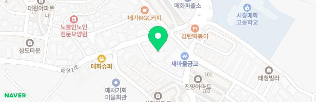 매화유치원 놀이터 지도 이미지