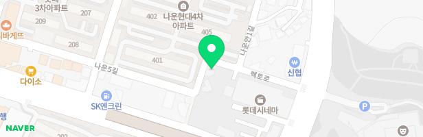 초록빛유치원 지도 이미지