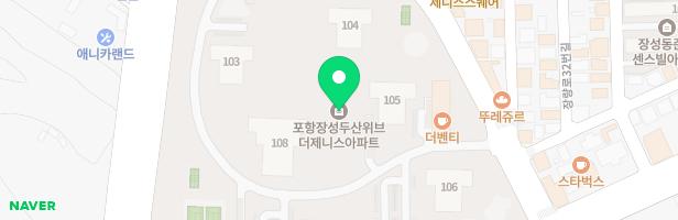 두산 위브더 제니스 어린이 놀이터 1 지도 이미지