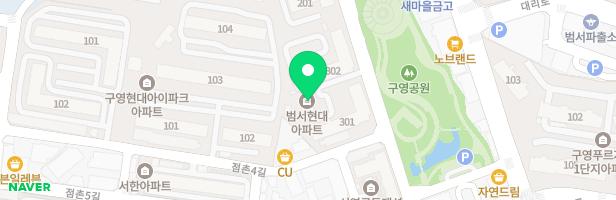 현대3차아파트 어린이 놀이시설(302동 옆) 지도 이미지