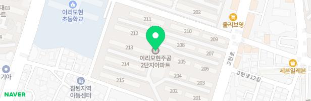 모현주공2단지 204동놀이터 지도 이미지