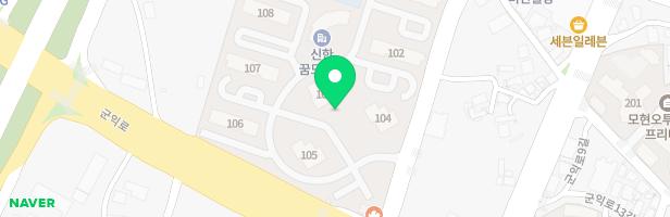 장신 휴먼시아1단지 103동 지도 이미지
