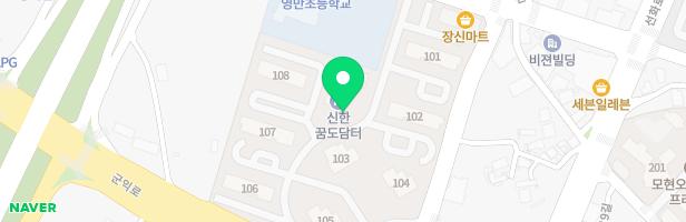 장신 휴먼시아1단지 105동 지도 이미지