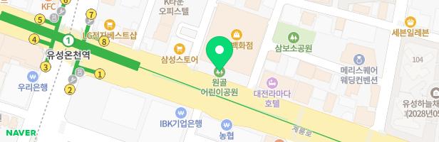 도안마을1단지아파트 110동앞 어린이놀이터1 지도 이미지