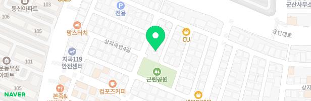파란나무유치원 지도 이미지