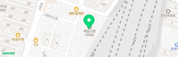 모현 제일고층아파트 지도 이미지