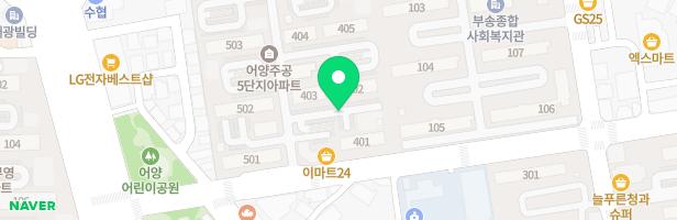 어양 주공4단지 403동 지도 이미지