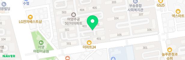 어양 주공4단지 405동 지도 이미지