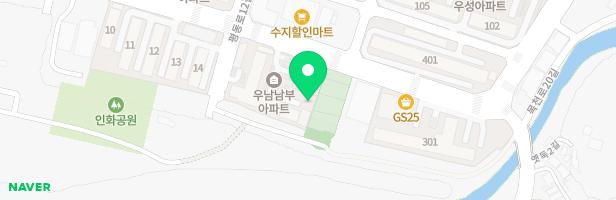 우남 남부아파트 지도 이미지