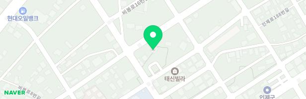 인제 새사랑어린이집 놀이터 지도 이미지