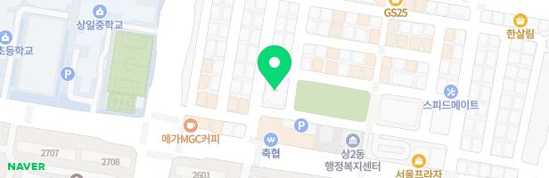 청심유치원 놀이시설 지도 이미지