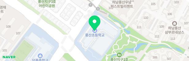 하남풍산초등학교 놀이터 지도 이미지