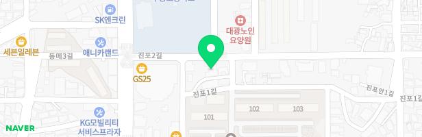 일곱빛깔 무지개 유치원 지도 이미지