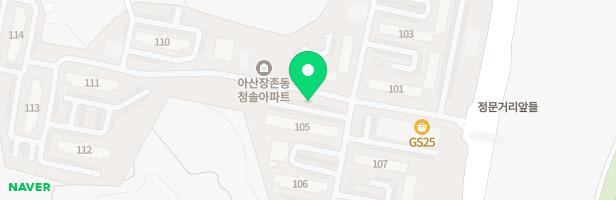 장존동청솔아파트-110동옆 지도 이미지