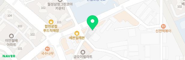 월성 3주공아파트 어린이놀이터2 지도 이미지