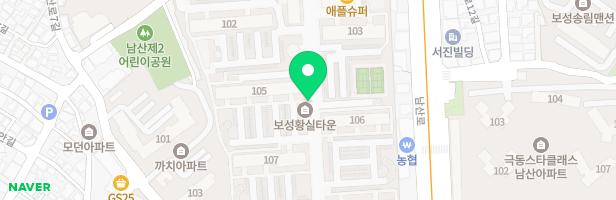 보성황실타운-1(101동 앞) 지도 이미지