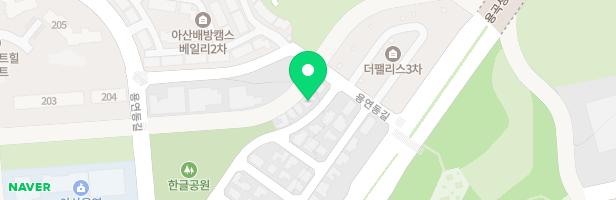 신도시2호 한글공원 내 놀이터 지도 이미지