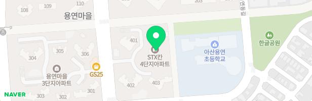 STX KAN 4단지아파트-402동앞 지도 이미지