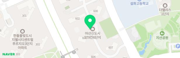 STX KAN 6단지아파트-602동앞 지도 이미지