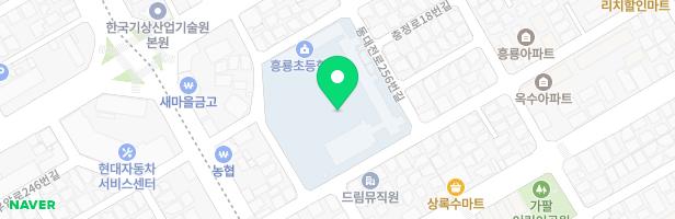 대전흥룡초등학교 놀이터 지도 이미지