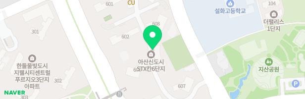 STX KAN 6단지아파트-608동앞 지도 이미지