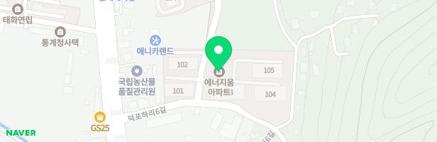 에너지움 놀이시설 지도 이미지