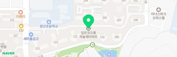 코오롱하늘채 어린이 놀이터 2 지도 이미지