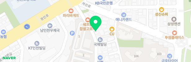 참조은유치원 실외놀이시설 지도 이미지