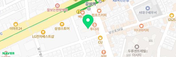감삼우방맨션 놀이터 지도 이미지