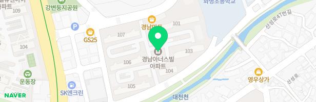경남아너스빌 어린이놀이터2 지도 이미지