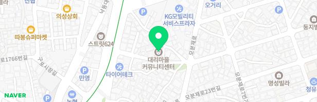 구포도시아파트 지도 이미지