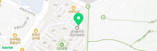 금곡주공3단지 312동 앞 놀이터 지도 이미지