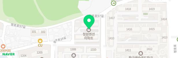 청원맨션 어린이 놀이터 지도 이미지