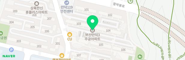 만덕3주공아파트 어린이놀이터-3 (106동 앞) 지도 이미지