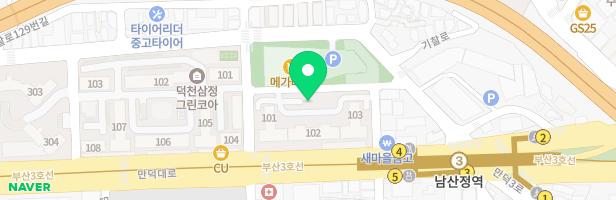 부영벽산파라빌아파트 어린이놀이터 지도 이미지