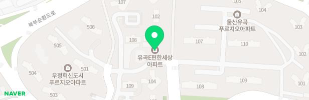 유곡e편한세상아파트 108동 놀이터 지도 이미지