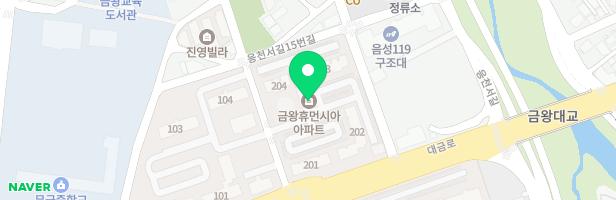 금왕휴먼시아아파트 놀이시설 지도 이미지