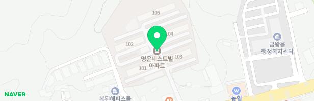 명운네스트빌아파트 놀이시설 지도 이미지