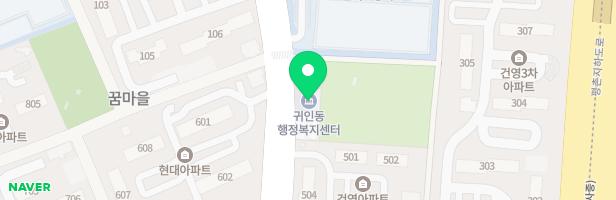 민백초등학교 놀이터 지도 이미지