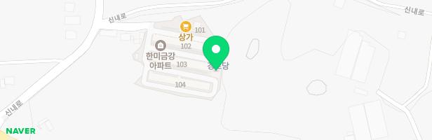 한미금강아파트 놀이시설 지도 이미지